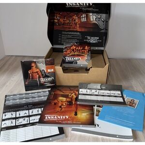 BEACHBODY INSANITY Base Kit | Transform your‎ body in 60 days | 9DVD- 1 Missing
